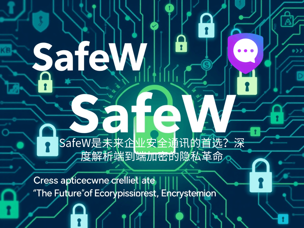 SafeW是未来企业安全通讯的首选？深度解析端到端加密的隐私革命