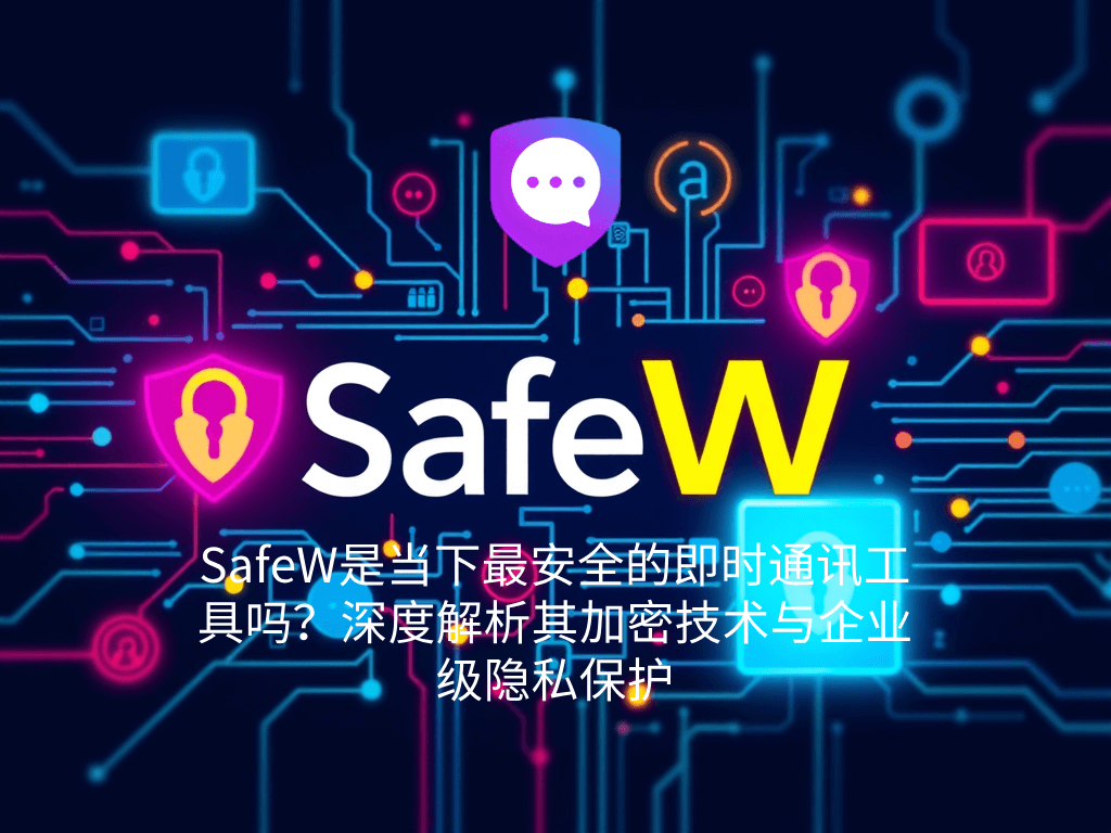 SafeW：重新定义安全通讯的终极解决方案